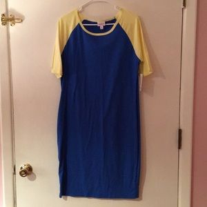 LuLaRoe Julia Dress,  XL